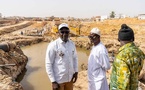 Lutte contre les inondations : Le ministre Cheikh Tidiane Dièye lance les travaux d'urgence du grand bassin de Nguiranène à Touba