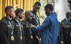iPad, enveloppes financières et bourses : le Président Diomaye annonce 311 millions FCFA de récompenses pour les U17 et U15 