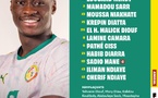 Sénégal vs Arabie saoudite : le onze des "Lions", Pathé Ciss, Habib Diarra et Cherif Ndiaye titulaires