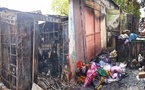 Kédougou : le marché central ravagé par un incendie, une dizaine de cantines et un poulailler détruits