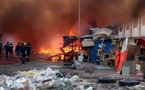​Tambacounda : un nouvel incendie ravage plusieurs cantines du marché central