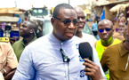 Assainissement à Diourbel : Moussa Bala Fofana  satisfait  de l’avancement des travaux