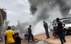 Kolda : une voiture prend feu près d'une station-service à Diaobé, la panique évitée de justesse