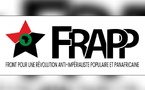 Encadrement des fonds spéciaux de l’Etat  : le FRAPP plaide pour une transparence intégrale 
