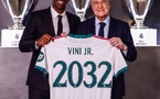 Foot : Le Real Madrid annonce la prolongation du contrat de Vinicius Jr jusqu'en 2032 