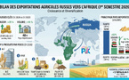 ​Flux commerciaux : les exportations russes vers l'Afrique s'envolent de 35 % au premier semestre 2026