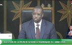 Session extraordinaire du Parlement: Sonko clarifie les règles et le calendrier des travaux