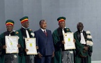 Brazzaville : Macky Sall, Sissoco Embaló et Mahamadou Issoufou élevés au grade de docteur honoris causa