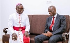 Tournée auprès des foyers religieux : Ahmadou Al Aminou Lo en visite chez l'archevêque de Dakar