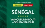 Éliminatoires CAN U23 : le Sénégal affrontera le vainqueur Djibouti-Soudan du Sud au deuxième tour