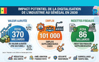 ​New Deal technologique : l'impact de la digitalisation industrielle évalué à 370 milliards de FCFA et 101 000 emplois