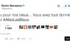 Euro 2016: Benzema "déçu" pour les Bleus