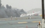 Un avion d'Emirates en flammes après son atterrissage à l'aéroport de Dubaï - Pas de victimes - Les premières images