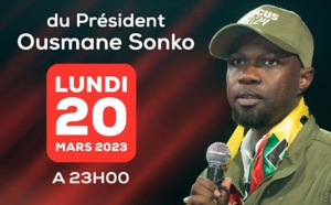 Direct de la déclaration de Ousmane Sonko 