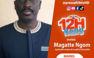 🔴Suivez en Direct le bloc d’informations MidiKeng avec Magatte Ngom, syndicaliste, membre de la Coalition Dionne 2024