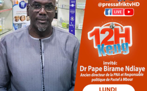 Bloc d'information Midi Keng : Dr. Pape Birame Ndiaye du Pastef invité du jour, la chronique de Ibrahima Lissa Faye à l'honneur
