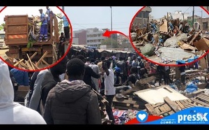 Urgent_ Démolition au Marché "Tilène", les commerçants défient l'autorité...