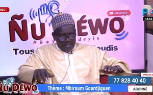 🔴 EN DIRECT_ Nû Déwo_Thème: Mbiroum Goordjiguen au Sénégal