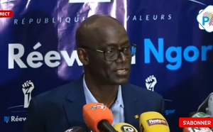 🔴Suivez en direct la Conférence de presse de Thierno Alassane Sall