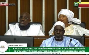 Assemblée nationale : Farba Ngom présent en plénière pour l’examen de la levée de son immunité parlementaire