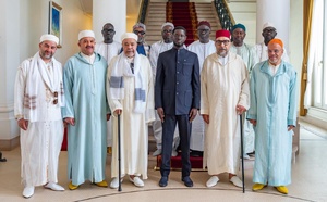 Hadaratoul Jummah nationale : le Président Diomaye reçoit les organisateurs et le Khalife du Maroc