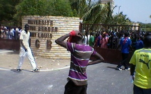 Urgent : front nocturne à l' UGB