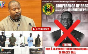 🔴Direct_ Guy Marius Sagna et Cie contre la Candidature de Macky Sall à l'ONU 