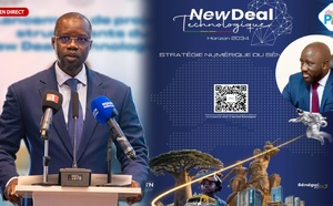 🔴 Lancement de projets structurants du NewDeal Technologique : Le Premier Ministre Ousmane Sonko