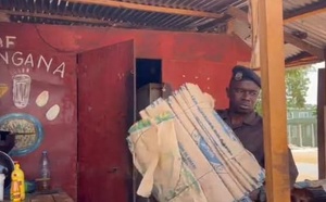 Vélingara : le service d’hygiène en guerre contre l’usage des papiers ciment dans les dibiteries