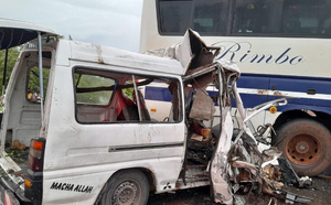 Pont de Lambaye : un véhicule finit dans un ravin, huit occupants blessés