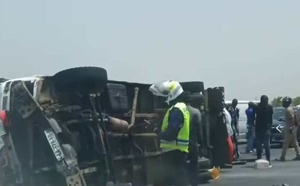 Accident à Pikine : la circulation fortement perturbée vers Dakar 