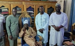 Kaolack: une délégation de Sen’Eau visite le Khalife et dément la rumeur de coupure d'eau à la Grande mosquée