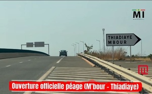 Infrastructures : L’autoroute Mbour–Thiadiaye officiellement ouverte à la circulation