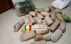 Thiaroye-sur-Mer: la BRS saisit plus de 46 kg de chanvre indien et interpelle trois individus