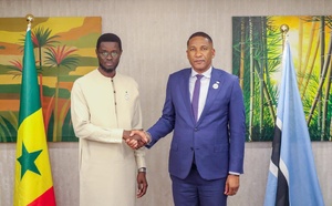 Sénégal – Botswana : Diomaye Faye et Duma Boko veulent dynamiser la coopération économique 