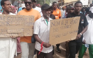 Kolda : une marche pacifique contre « la spoliation des terres » à Saré Bidji