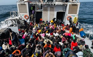 Emigration irrégulière : 429 candidats secourus au large de Saint-Louis par la Marine nationale