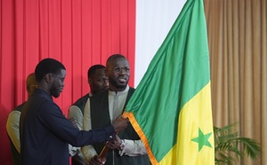 Diomaye Faye transmet le drapeau aux “Lions” : « c’est une partie de l’âme sénégalaise que je dépose entre vos mains »