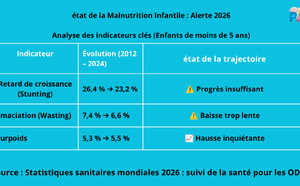 Retard de croissance, émaciation, surpoids : le triple fardeau de la malnutrition en Afrique