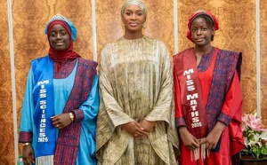 Dakar: Marie Khone Faye reçoit les lauréates nationales de Miss Maths et Miss Sciences 2026