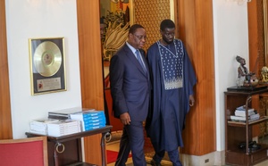 Macky Sall reçu par le Président Bassirou Diomaye Faye au Palais de la République (Vidéo)