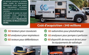 Équipements médicaux : un véhicule de 340 millions FCFA pour dépanner les hôpitaux du Sénégal