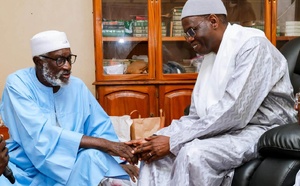 Nioro : le Premier ministre Ahmadou Al Aminou Lo en visite chez le Khalife de Darou Salam