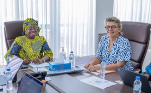 Action sociale : Marie Angélique Mame Selbé Diouf échange avec l'UE sur la prise en charge des personnes vulnérables