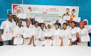Éducation et santé des jeunes : Marie Khone Faye s'engage à Pikine-Guédiawaye à travers la campagne #BuildingResilience2026