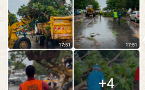 Pluies diluviennes sur la capitale : la Ville de Dakar déploie ses services techniques en urgence
