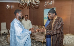 Tivaouane : le Président Bassirou Diomaye Faye clôture sa tournée chez Serigne Moustapha Sy