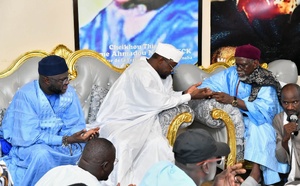 Thiènaba : Ousmane Sonko réaffirme son engagement pour la paix lors de sa rencontre avec le Khalife général