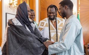 Palais : le Président Diomaye Faye reçoit Cheikh Ndiguel Sène et salue le rôle des guides auprès des jeunes