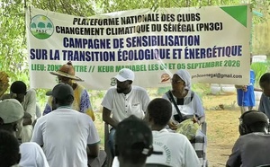 ​Climat : La plateforme nationale des clubs de changement climatique sensibilise et forme à Keur Madiabelle